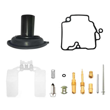 Carburetor Repair Kit With Plunger Diaphragm For GY6 50 49CC 50CC 139QMA 139QMB Scooter Moped ATV Quad Go Kart