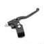 Black 22MM Left Handle Clutch Brake Lever For 43cc 47cc 49cc 2 Stroke Pocket Pit Dirt Bike Mini Moto Gas Scooter ATV Quad