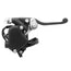 7/8" 22MM 2 Stroke Thumb Throttle Twin Clutch Brake Lever With Wire For 49cc Mini Moto ATV Quad Pit Dirt Bike