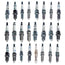 LFR5AIX-11 Auto Resistor Iridium Platinum Bujias Spark plugs For Hyundai Nissan Infiniti Yamaha