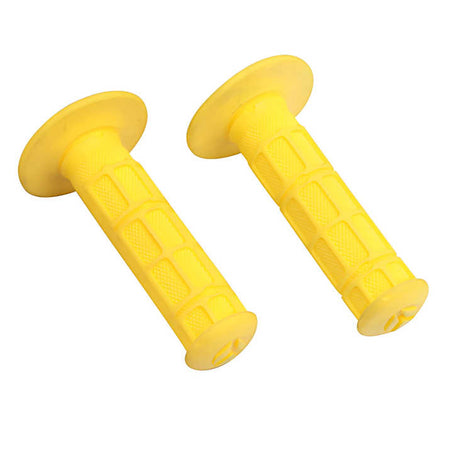 Yellow Rubber Universal 7/8'' 22mm Motorcycle Motocross Handle Grips Dirt Pit Bike Motorbike Handlebar Grip