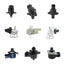 Idle Air Control Valve Throttle Body Idle Speed Control Servo Kit For BEIQI WEIWANG AE0104854