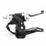 Universal 7/8'' 22MM Left Handle Twin Brake Lever For 43cc 47cc 49cc Quad ATV Dirt Mini Pocket Pit Bike Electric Scooters