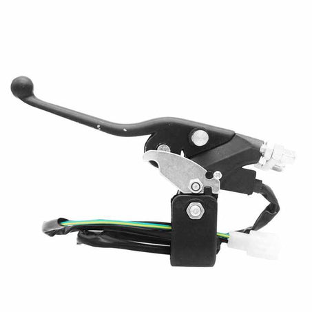 22MM Left Handle Thumb Throttle Twin Clutch Brake Lever For 43cc 47cc 49cc Mini Moto Pocket Pit Bike ATV Quad Electric Scooter