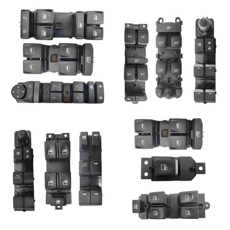 Window Control Switch Panel Kit,Power Window Switch Button For Mclaren 570S,540C,570GT,600LT,13M0433CP,13M0434CP,OEM