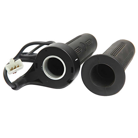 Black 7/8" 22MM Handlebar Handle Throttle Twist Grip With 3 Wires For Electric Scooter Electric Bicycle Bike