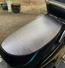 All-season motorcycle seat sunshade pad